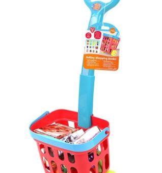 PLAYGO ROLLING SHOPPING BASKET For Cheap