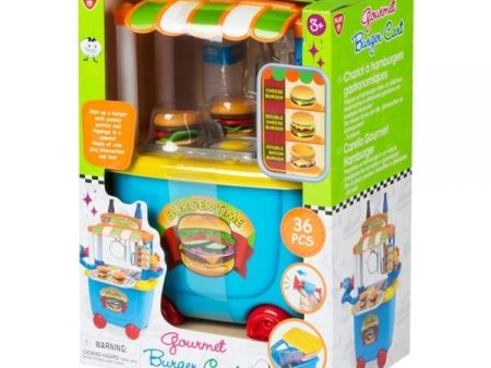 PLAYGO GOURMET BURGER CART For Cheap