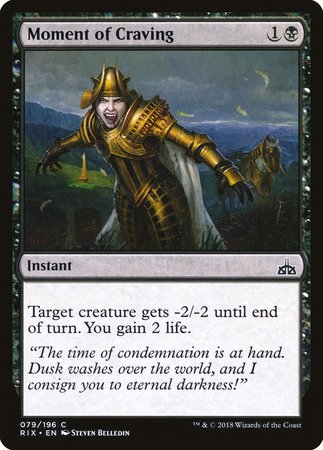 Moment of Craving [Rivals of Ixalan] For Discount