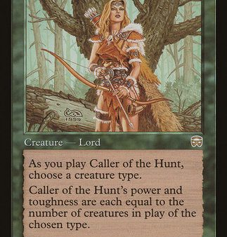 Caller of the Hunt [Mercadian Masques] Online now