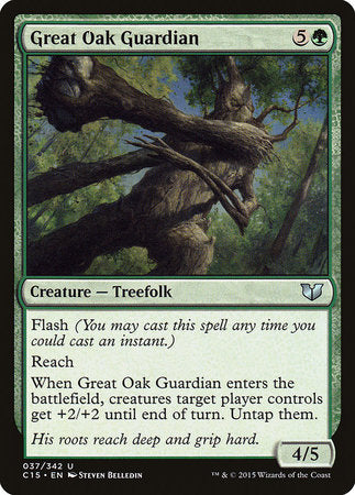 Great Oak Guardian [Commander 2015] Online Sale